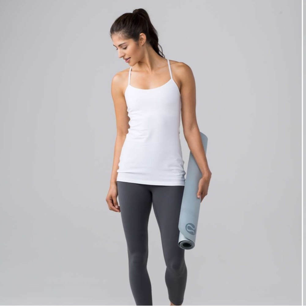 Lululemon power pose tank white